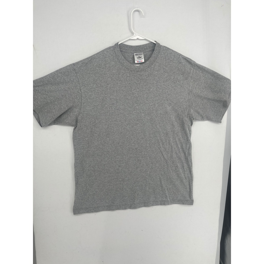 Shaka Wear Super Max Heavy T-Shirt Mens XL Gray Streetwear Essentials Crew Neck